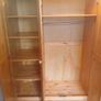 Large 3-Door Solid Pine Wardrobe & bedside locker Image 2