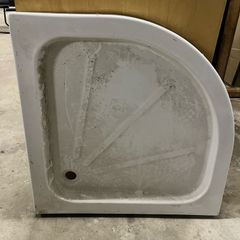 corner shower tray 90x90 cm