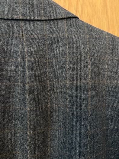 Magee 100% Pure New Wool Men's Plaid Blazer / Suit Jacket Grey (42 Regular)