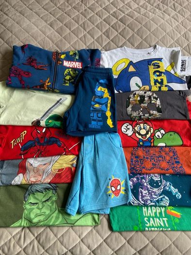 Boys summer bundle 13 items 6years