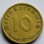 Germany WW2 - 1939 "B" Vienna Mint Third Reich 10 Reichspfennig Image 2