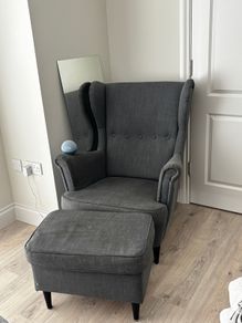 Arm chair & Footstool
