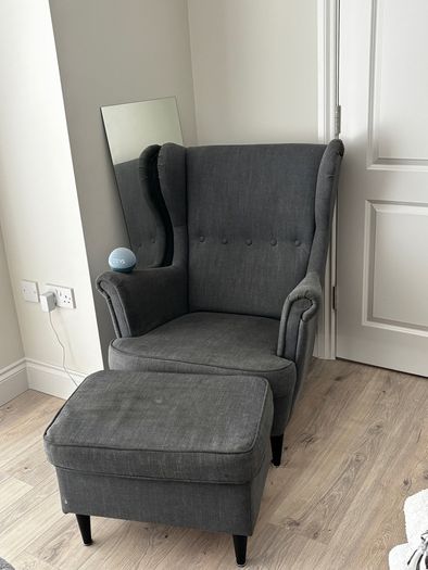 Arm chair & Footstool