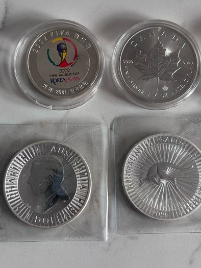 Silver 1oz coins