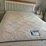Price drop King size bed frame with Respa Serenity Harmony mattress Image 6