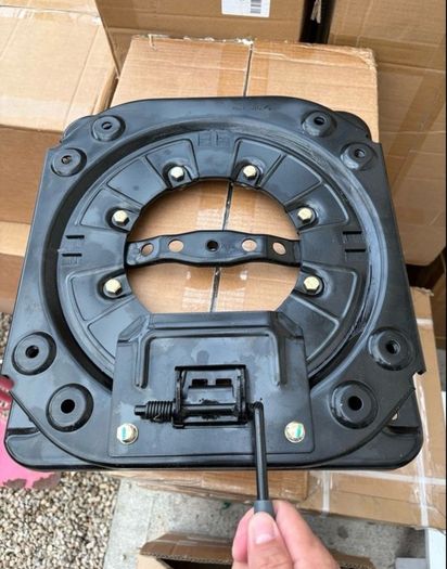 New universal Heavy Duty Seat Swivel Base Steel Plate Swivel Seat Base 360 Degree Rotatable for RV Van Camper Boat Truck Bus machinery dumper forklift tractor diggers