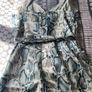 Snake print maxi dress Image 4
