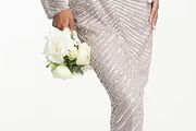 Sequins Evening Dress - petite dress