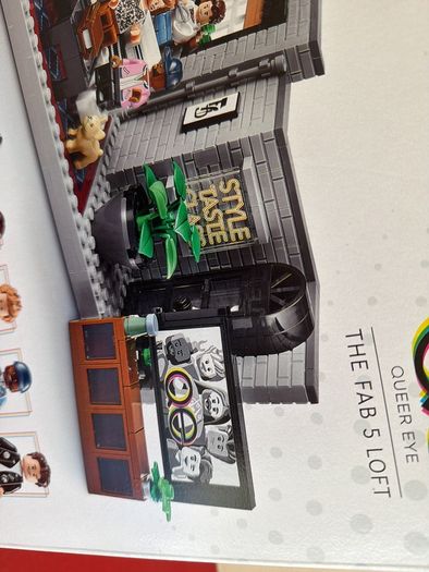 lego the fab 5 loft 10291