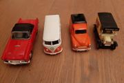 Toy cars x 4