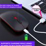 Bluetooth Wireless Keyboard and Mouse Set Rechargeable for iPad Tablet Laptop PC Image 6