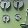 Vintage Weighing Scales with Weights Image 2
