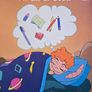 Leabhair Ollmhora Gaeilge [18"x15"] le haghaidh paisti/leanai/gasur - Huge Irish books for kids Image 2