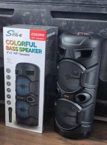 Large bass bluetooth karaoke speaker