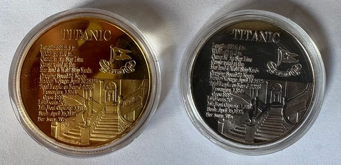 Titanic commemorative coins