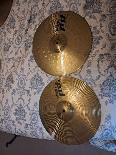 Paiste pst3 full cymbal set (4 cymbals)