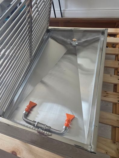 Modern Stainless Steel Dog Toilets (80cm x 50cm)
