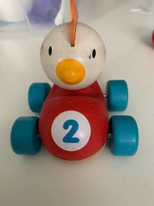 plan toys chicken racer car