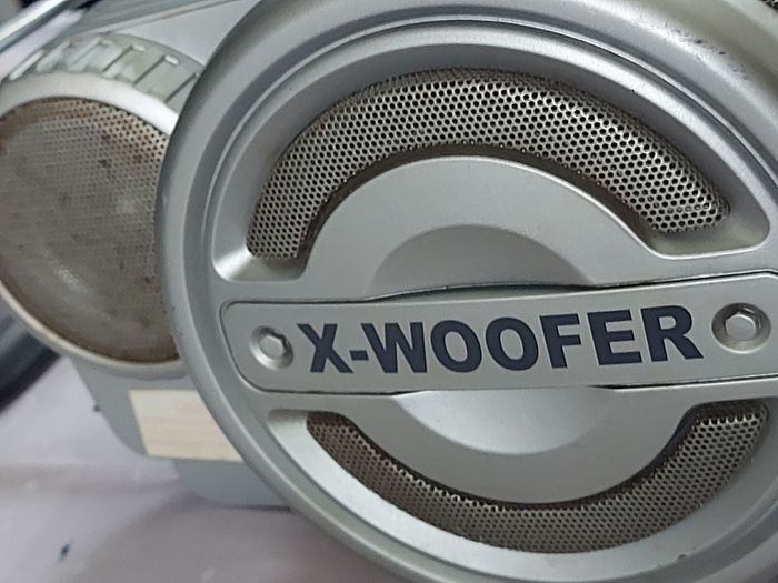 GOODMANS Stereo MW-FM CD, Tape Portable System Model GPS 327R, Fourway Speaker System, in excellent cosmetic condition
