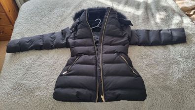Fitted puffer jacket (zara)