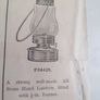 Vintage Framed Hurricane Lanterns Trade Ilustrations Image 5