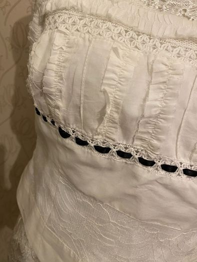 Jacket  and top  cream & black