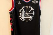 Golden State Warriors 2019 Curry #30 all stars alternate basketball jersey nike small mens