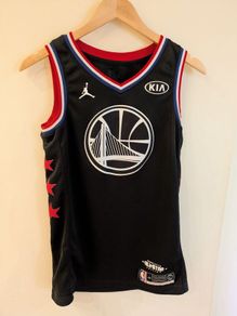 Golden State Warriors 2019 Curry #30 all stars alternate basketball jersey nike small mens
