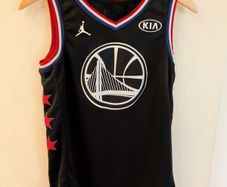 Golden State Warriors 2019 Curry #30 all stars alternate basketball jersey nike small mens