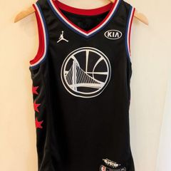 Golden State Warriors 2019 Curry #30 all stars alternate basketball jersey nike small mens