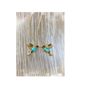 Heart Shaped Necklace with a Blue Stone Image 7