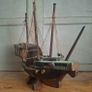 Scratch Built Folk Art Model Ship Image 5