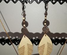 Beautiful Earrings - boho style / nature inspired