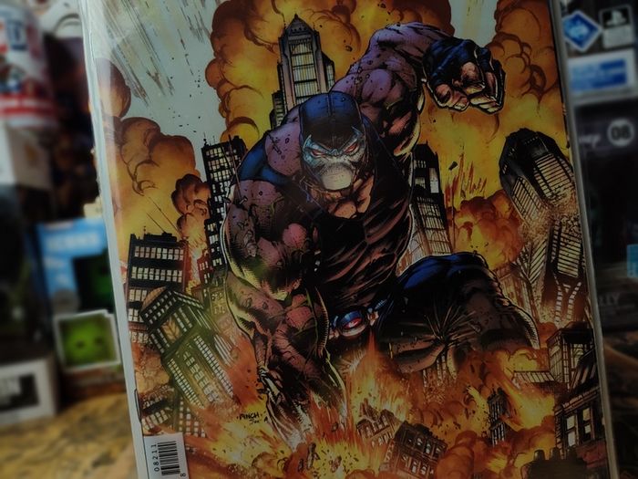 Batman ! Issue #82 ! City of Bane ! David Finch Acetate Cover ! 2020 ! by DC Comics !