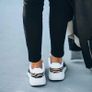 size 4-8 sneakers Leopard Mesh Image 5