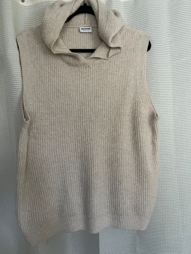 Noisy May Sleeveless Tunic Jumper With Hood