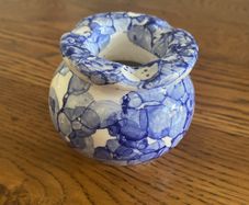 Reduced  pretty little Ceramic  Moroccan 2 piece ashtray