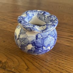 Reduced  pretty little Ceramic  Moroccan 2 piece ashtray