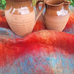 Poole Atlantis Vintage terracotta jugs.