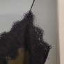 Stradivarius green and black lace slip dress Sz S (Fit 8-10UK) Image 3