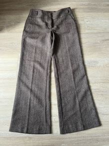 zara pure wool trousers uk8-10