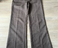 zara pure wool trousers uk8-10