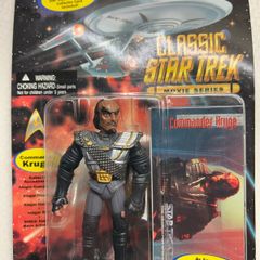 Classic Star Trek Movie Series Klingon Kruge Action figure by Playmates