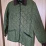 Barbour quilted jacket - olive green Image 2