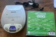 Philips CD player + Legendary Rock CDs
