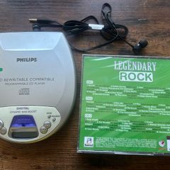 Philips CD player + Legendary Rock CDs