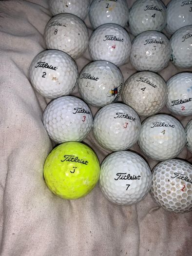 25 Mixed Tiltiest golf balls