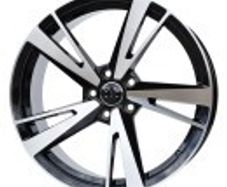 18" RS3 Type black Alloys Seat Audi Skoda Vw 5x112