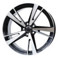18" RS3 Type black Alloys Seat Audi Skoda Vw 5x112