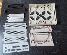 pc blanking plates metal and plastic and small.screws